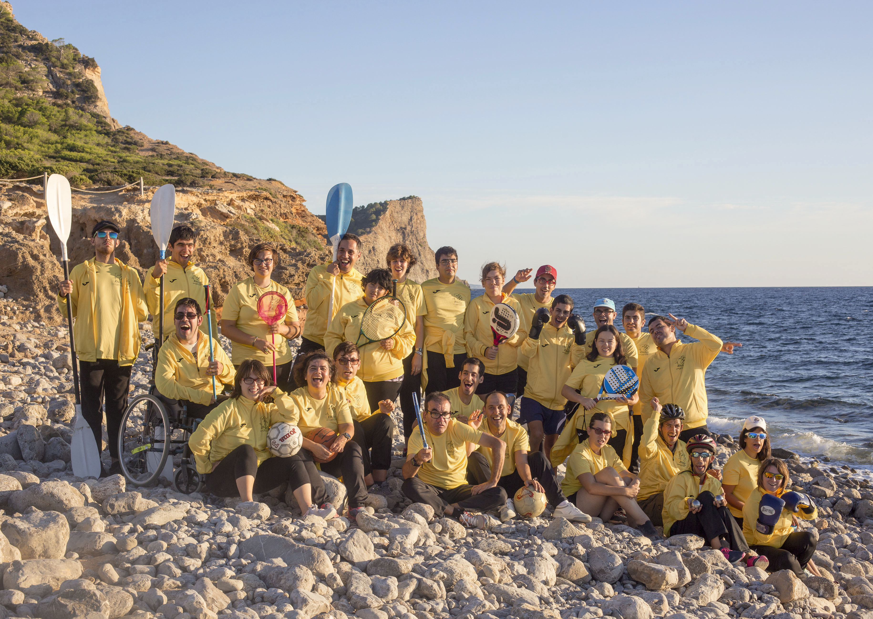 Dinàmica cooperativa amb paracaigudes